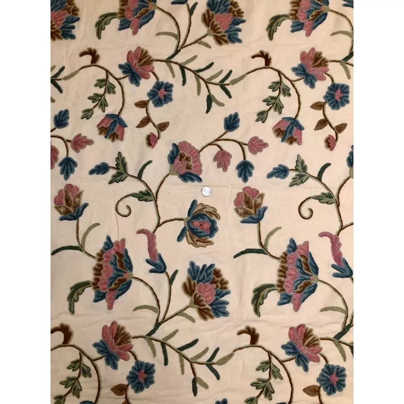 Multicolor Crewel KF-040 Fabric