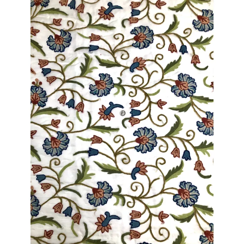 Multicolor Crewel KF-085 Fabric