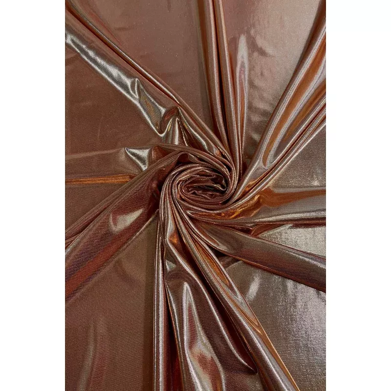 Orange Foil Lame