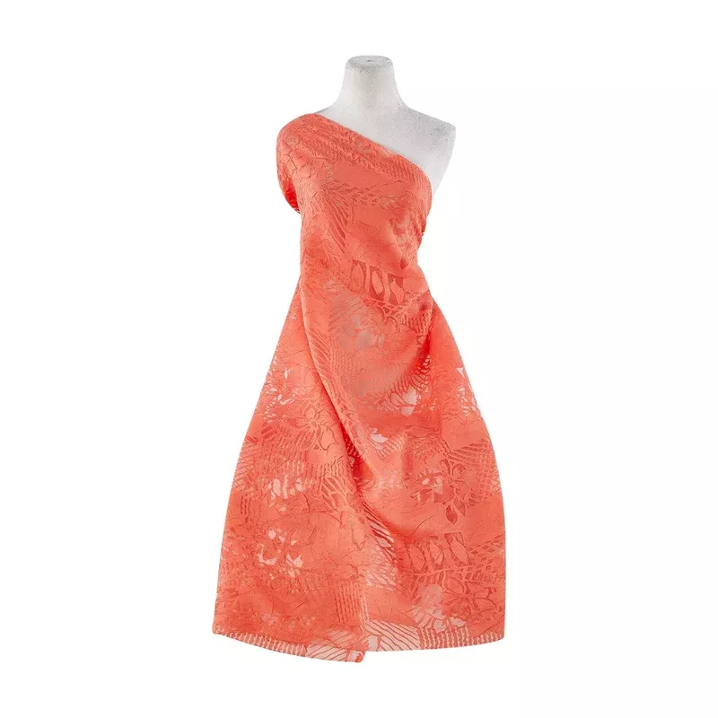 PATCHWORK BURNOUT ON CRUSHED LINEN | 8839-8838