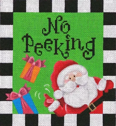 Pepperberry Designs – No Peeking Santa
