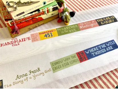 The Plum Stitchery – The Banned Book Belt