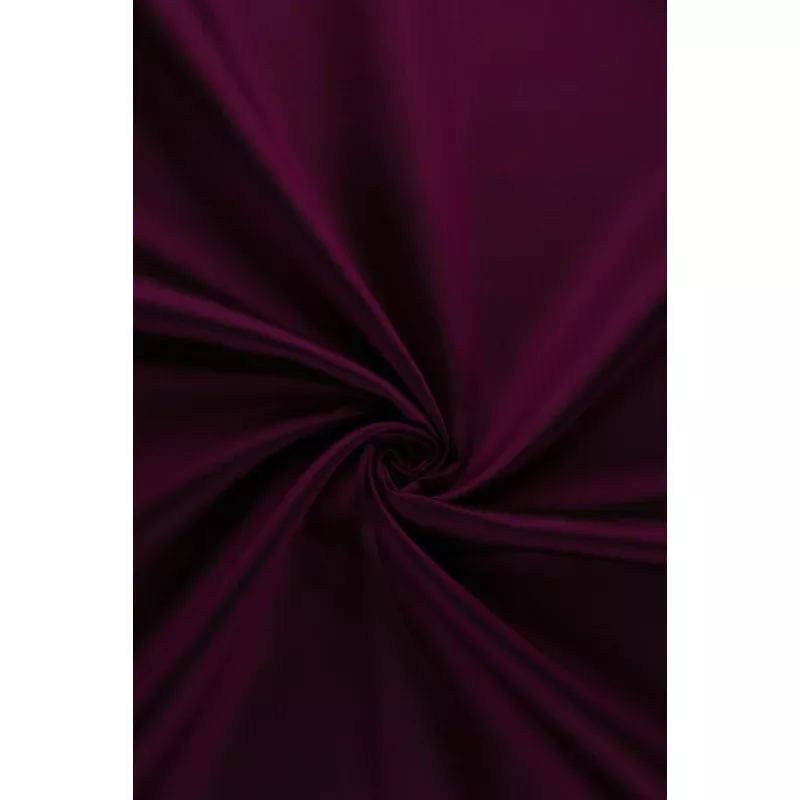 Purple Wine Silk Wool Fabric