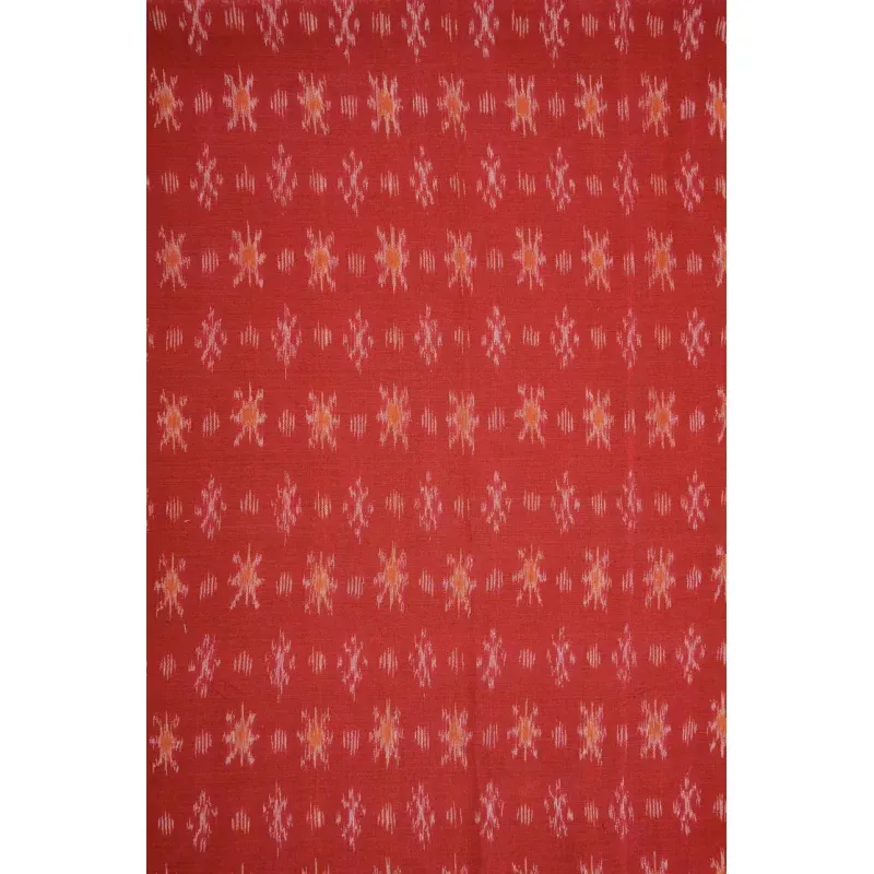 Red 119 Cotton Ikat
