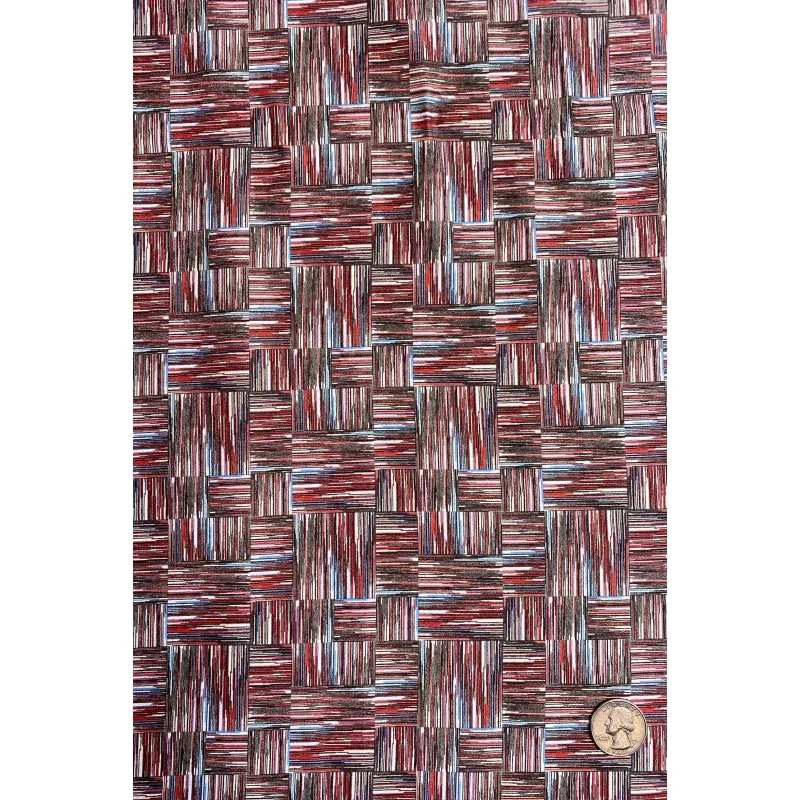 Red Cotton Digital Prints CDP-012