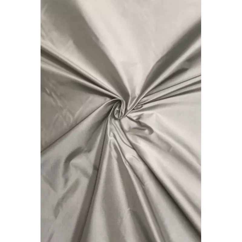 Silver Birch Taffeta Silk Fabric