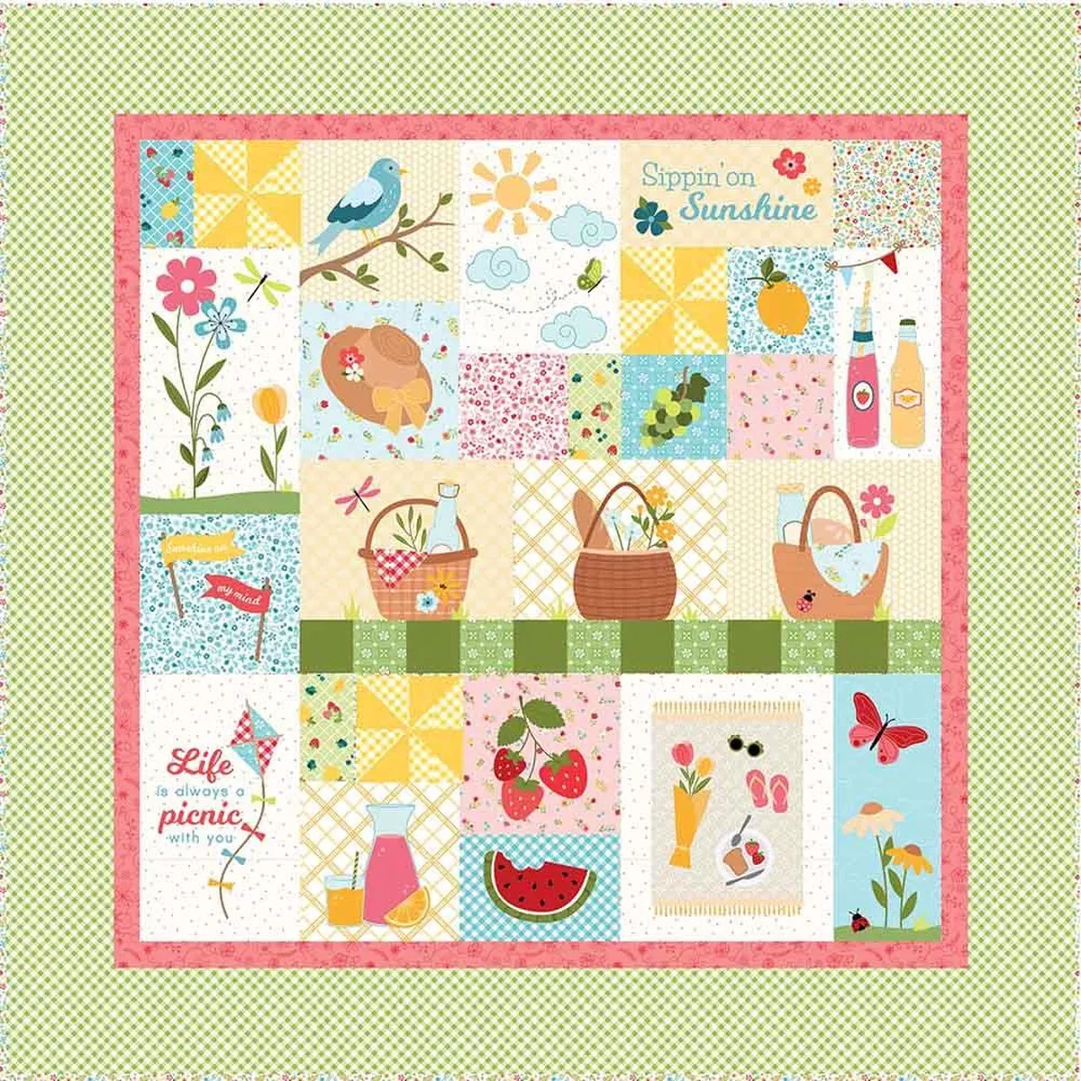 Sippin' on Sunshine Feature Quilt