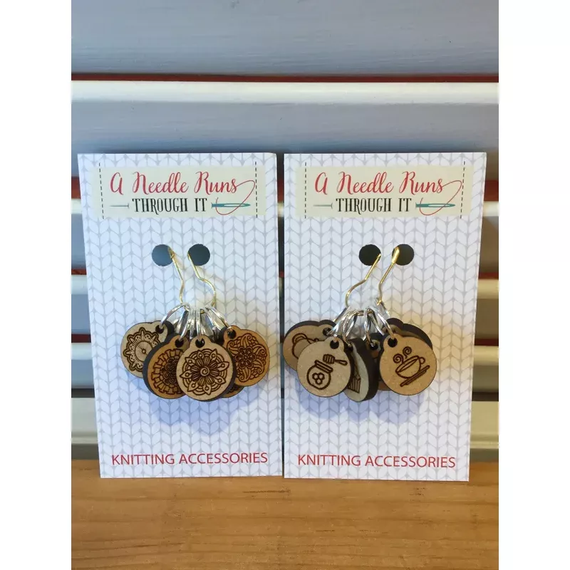 Stitch Markers from A Needle Runs Through It