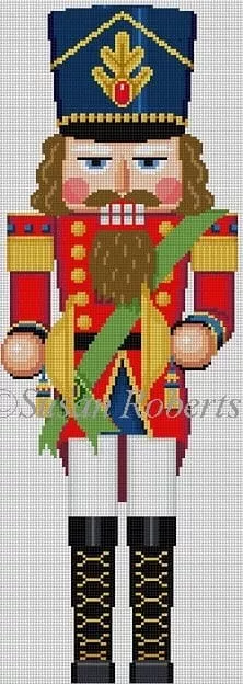 Susan Roberts Needlepoint – Cymbals Nutcracker