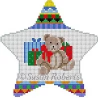 Susan Roberts Needlepoint – Teddy Star