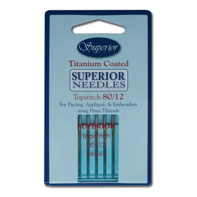 Titanium Topstitch 80/12 Needle