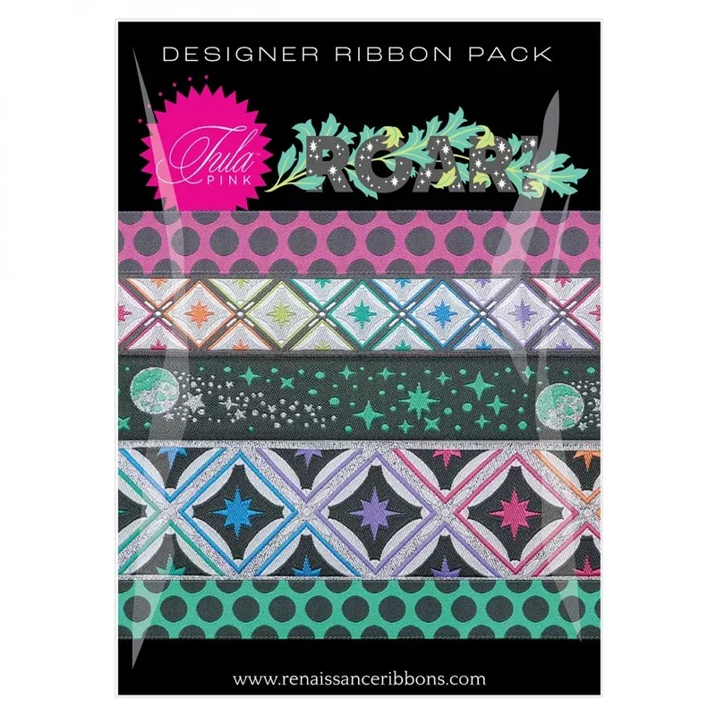 Tula Pink Roar! Storm Ribbon Pack