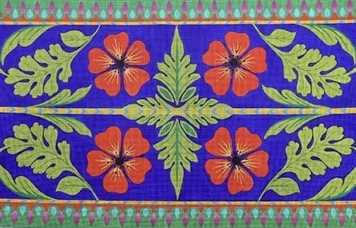 Zecca Designs – 4 Red Flowers